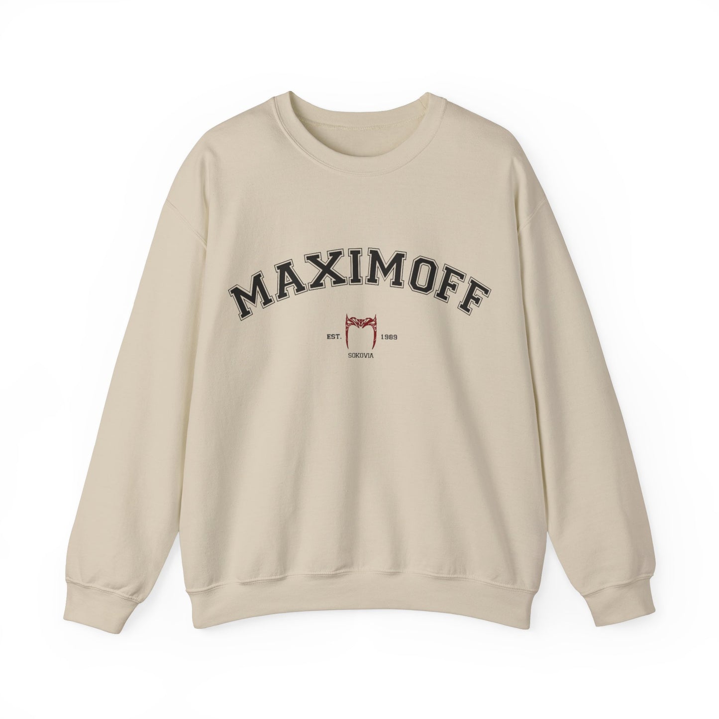 Maximoff Unisex Crewneck Sweatshirt - Cozy Style for Everyday Wear, Perfect Gift for Holidays, Casual Wear, Relaxation