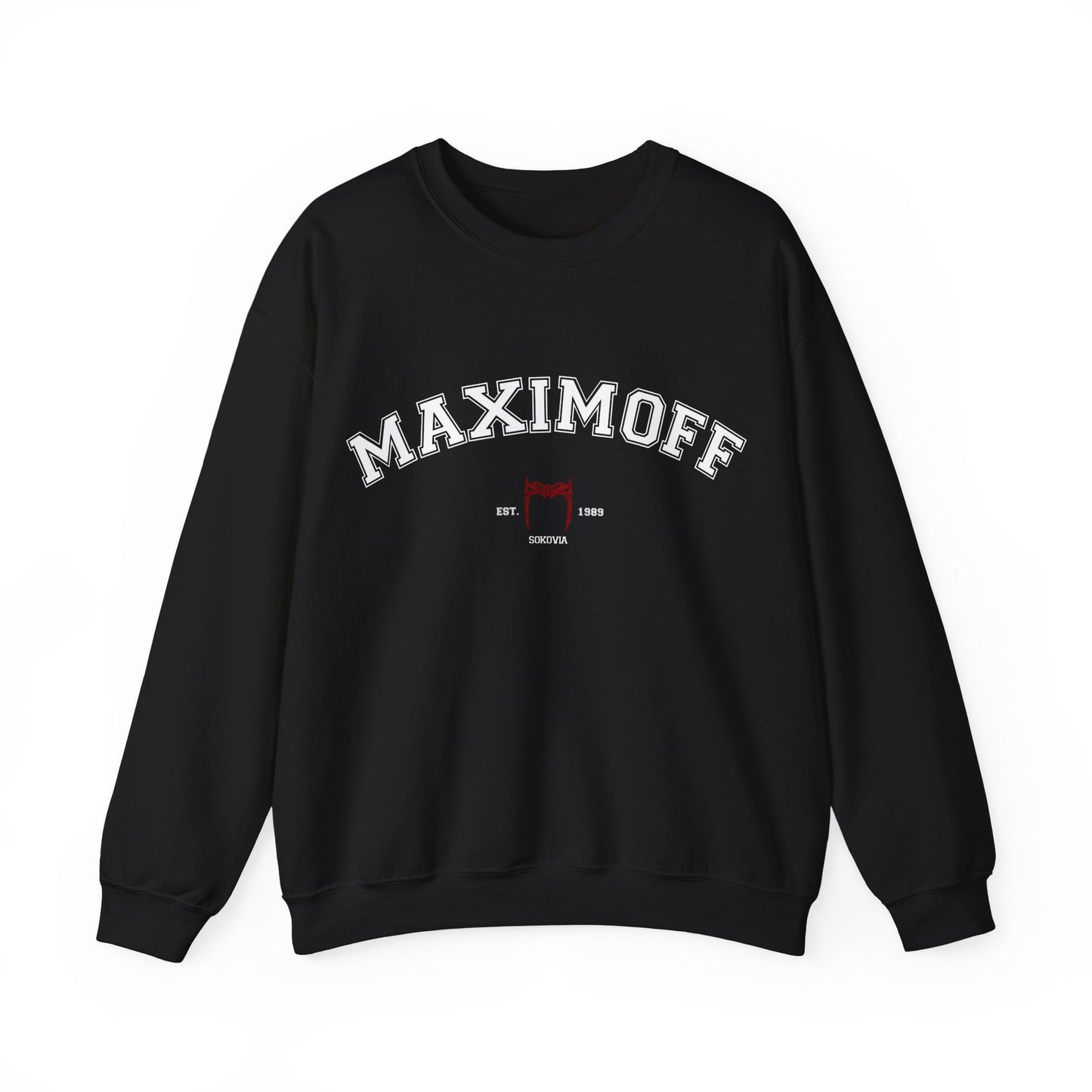 Maximoff Unisex Crewneck Sweatshirt - Cozy Style for Everyday Wear, Perfect Gift for Holidays, Casual Wear, Relaxation