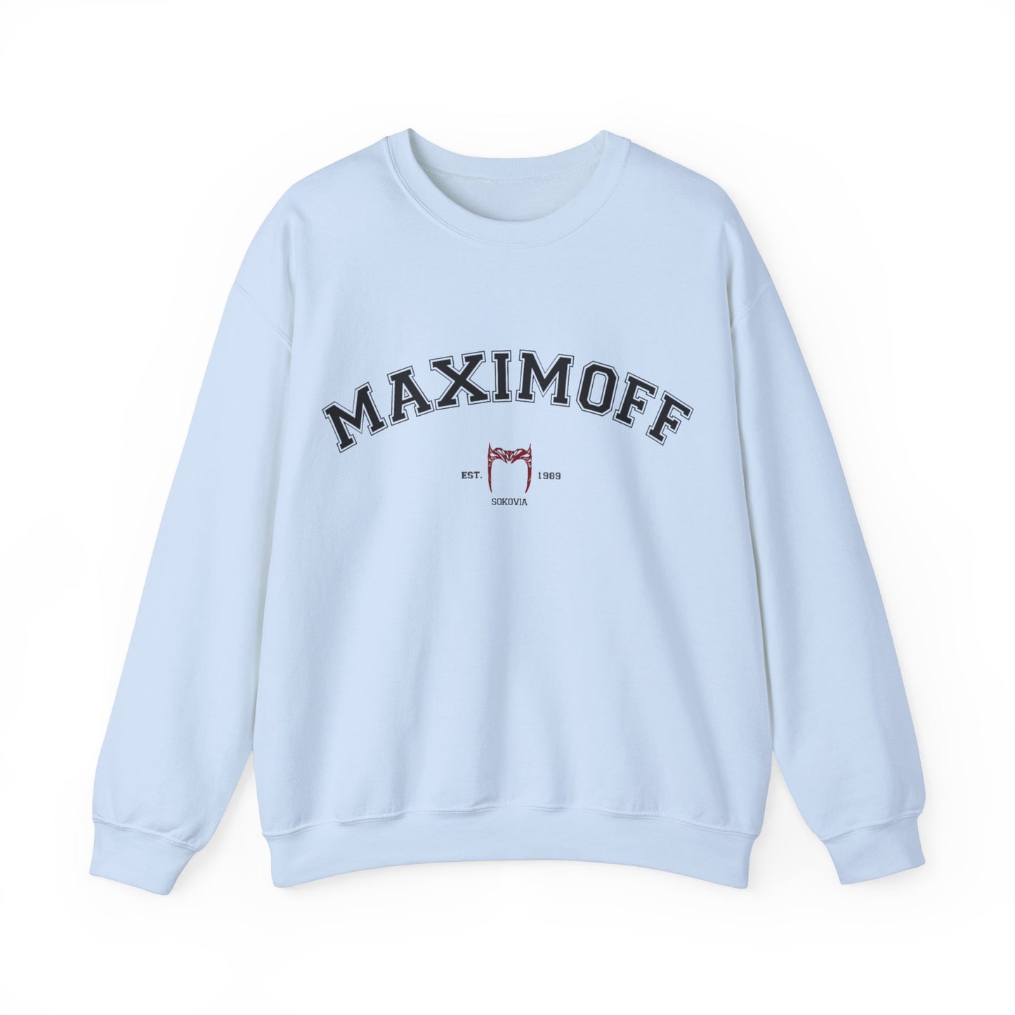 Maximoff Unisex Crewneck Sweatshirt - Cozy Style for Everyday Wear, Perfect Gift for Holidays, Casual Wear, Relaxation
