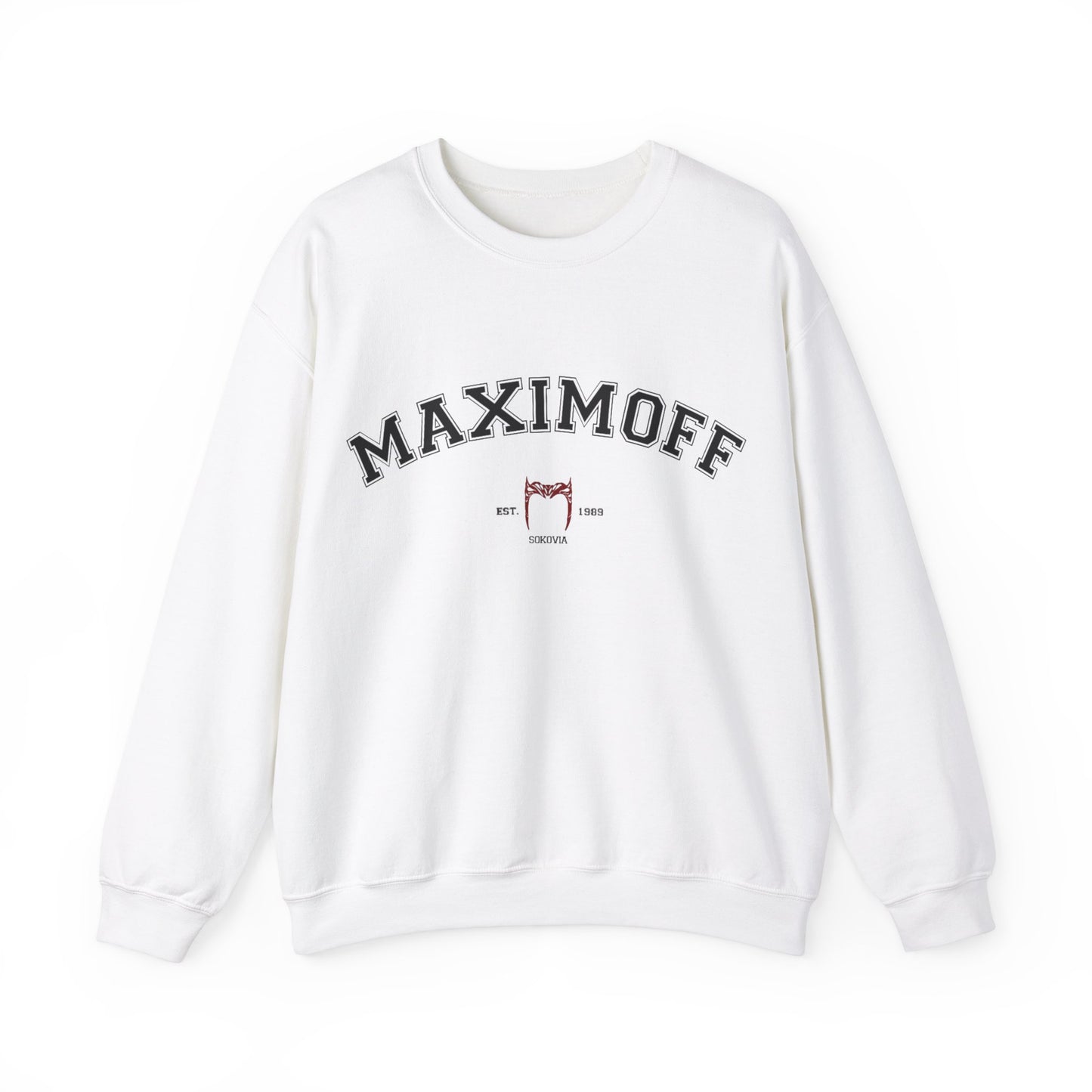 Maximoff Unisex Crewneck Sweatshirt - Cozy Style for Everyday Wear, Perfect Gift for Holidays, Casual Wear, Relaxation