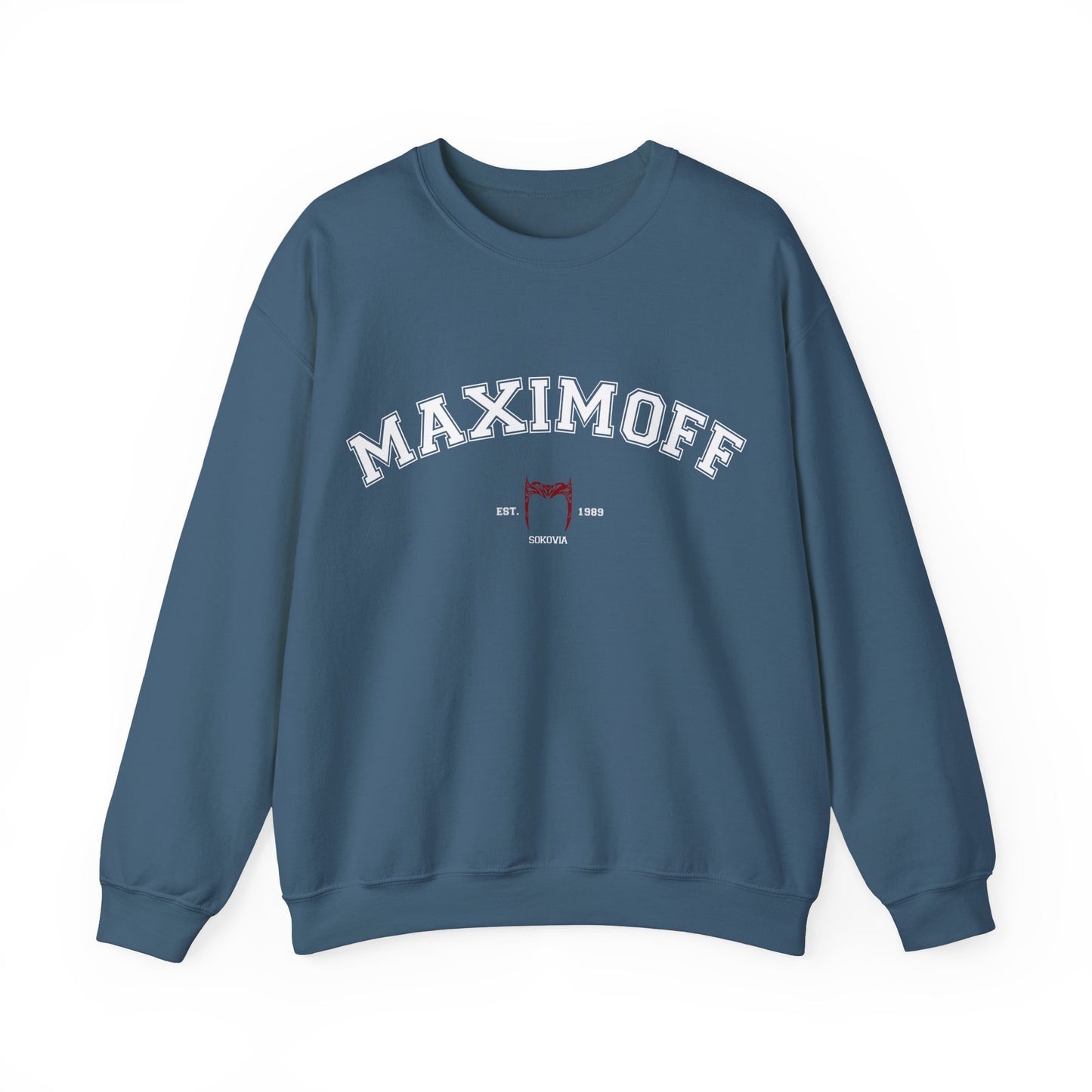 Maximoff Unisex Crewneck Sweatshirt - Cozy Style for Everyday Wear, Perfect Gift for Holidays, Casual Wear, Relaxation