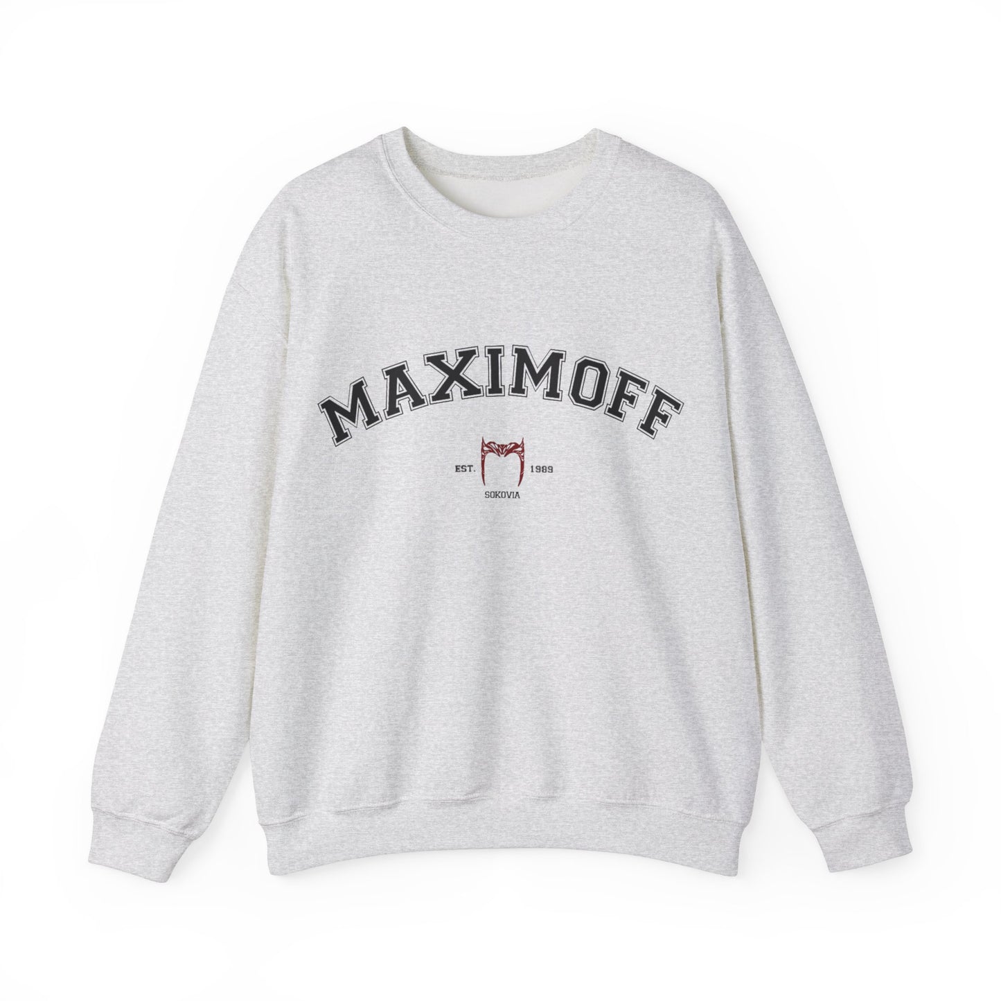 Maximoff Unisex Crewneck Sweatshirt - Cozy Style for Everyday Wear, Perfect Gift for Holidays, Casual Wear, Relaxation