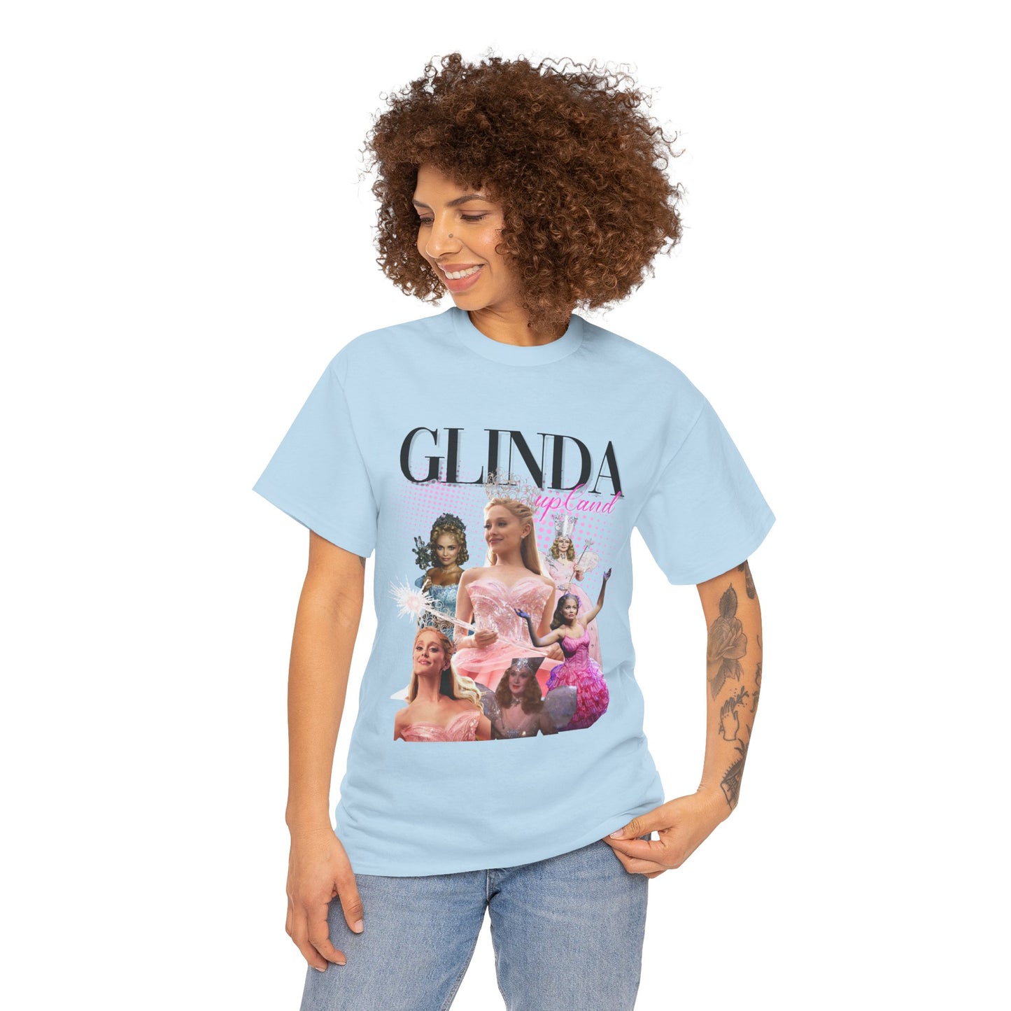 Glinda Upland Inspired by Wicked - Unisex Heavy Cotton Tee, Magical T-Shirt, Wizard of Oz Gift