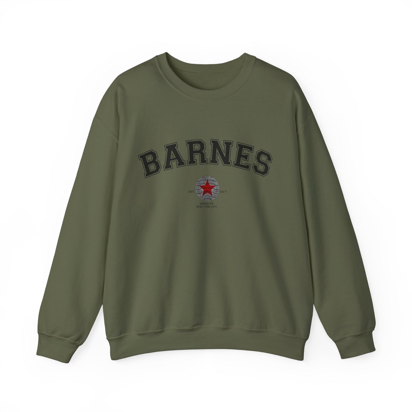 Barnes Unisex Crewneck Sweatshirt - Cozy Style for Everyday Wear, Perfect Gift for Holidays, Casual Wear, Relaxation