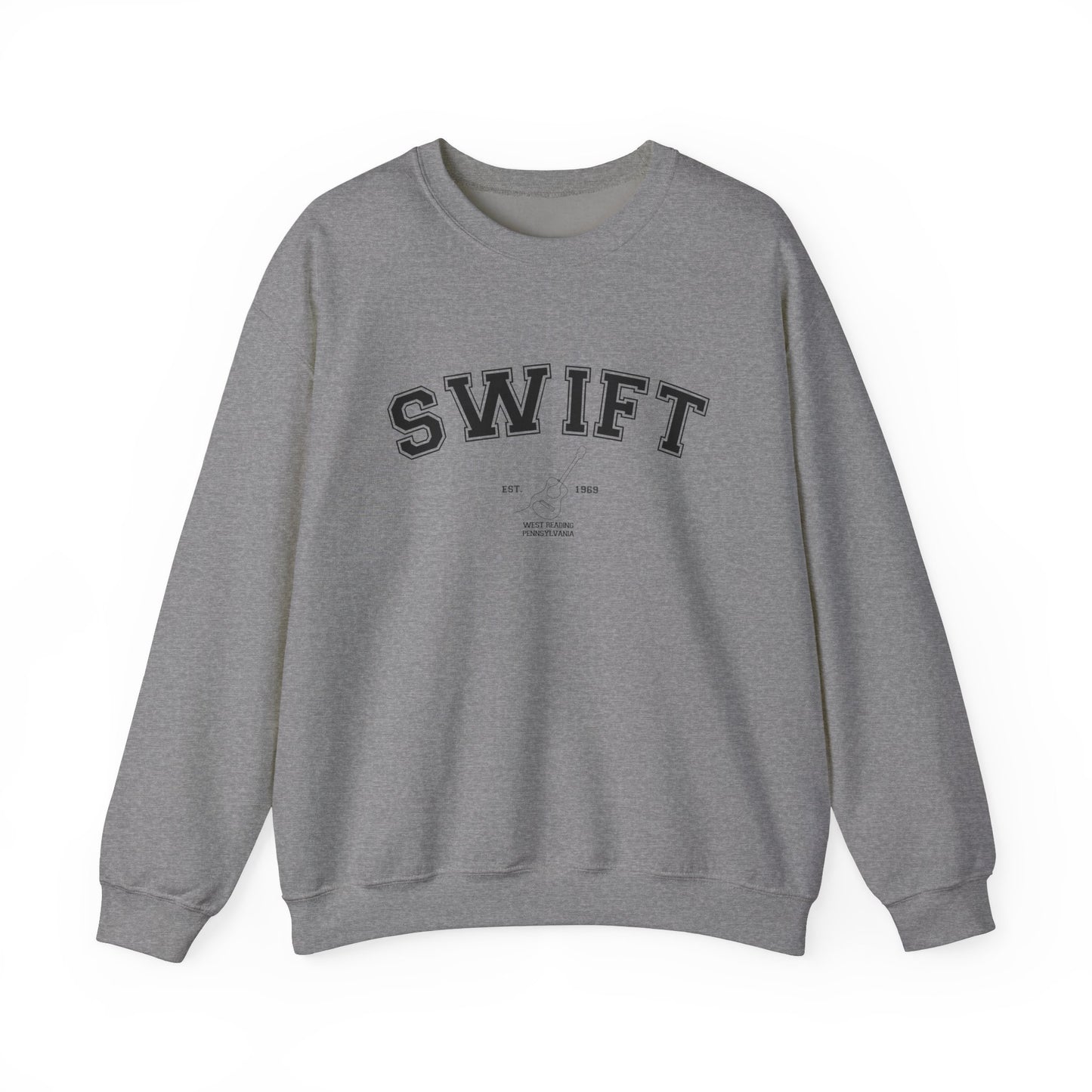 Swift Unisex Crewneck Sweatshirt - Cozy Style for Everyday Wear, Perfect Gift for Holidays, Casual Wear, Relaxation