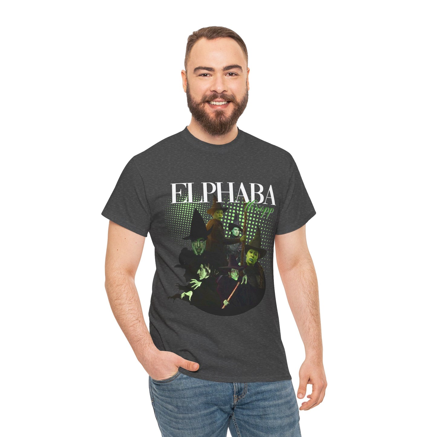 Elphaba Thropp Inspired by Wicked - Unisex Heavy Cotton Tee, Wizard of Oz Gift - Wicked Witch