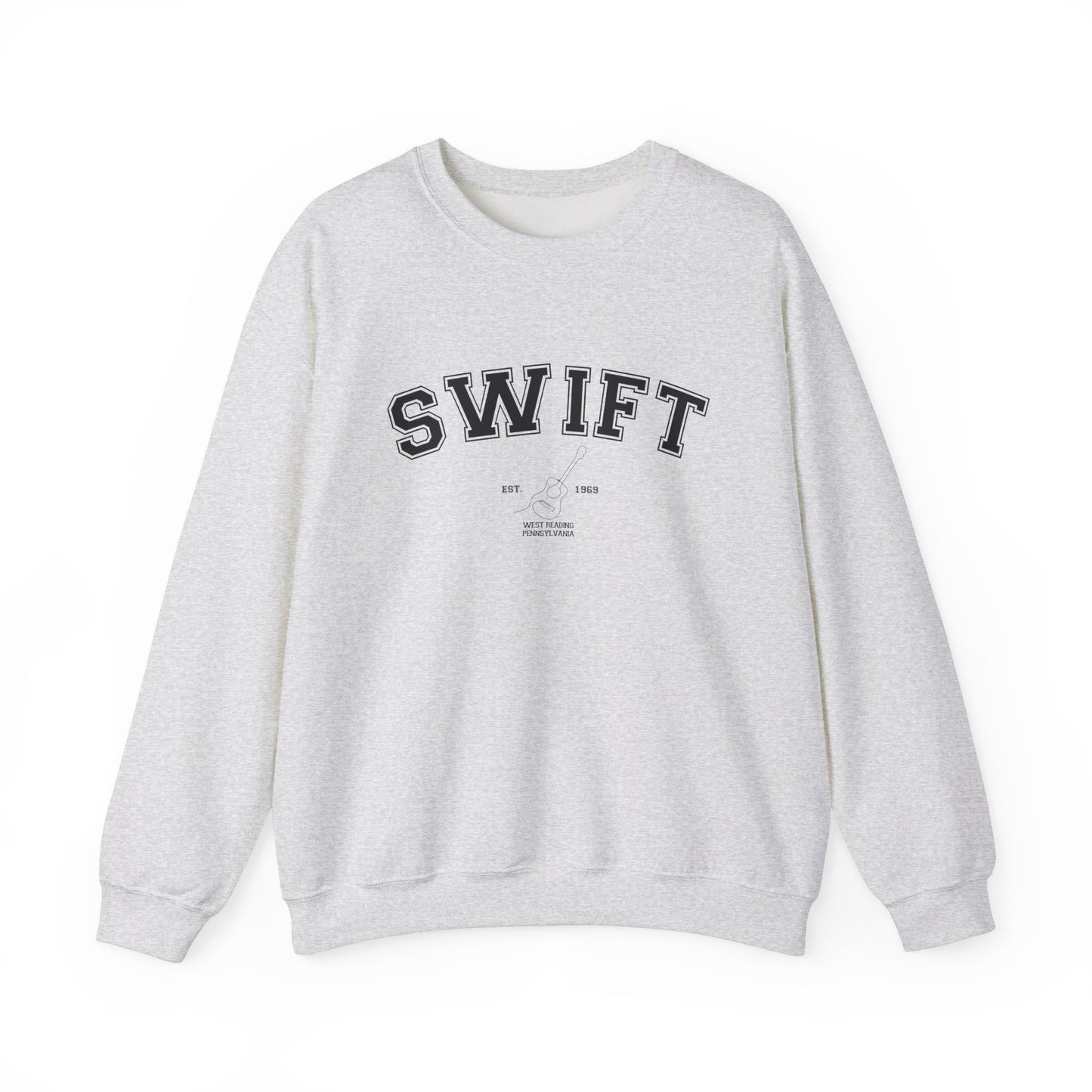 Swift Unisex Crewneck Sweatshirt - Cozy Style for Everyday Wear, Perfect Gift for Holidays, Casual Wear, Relaxation