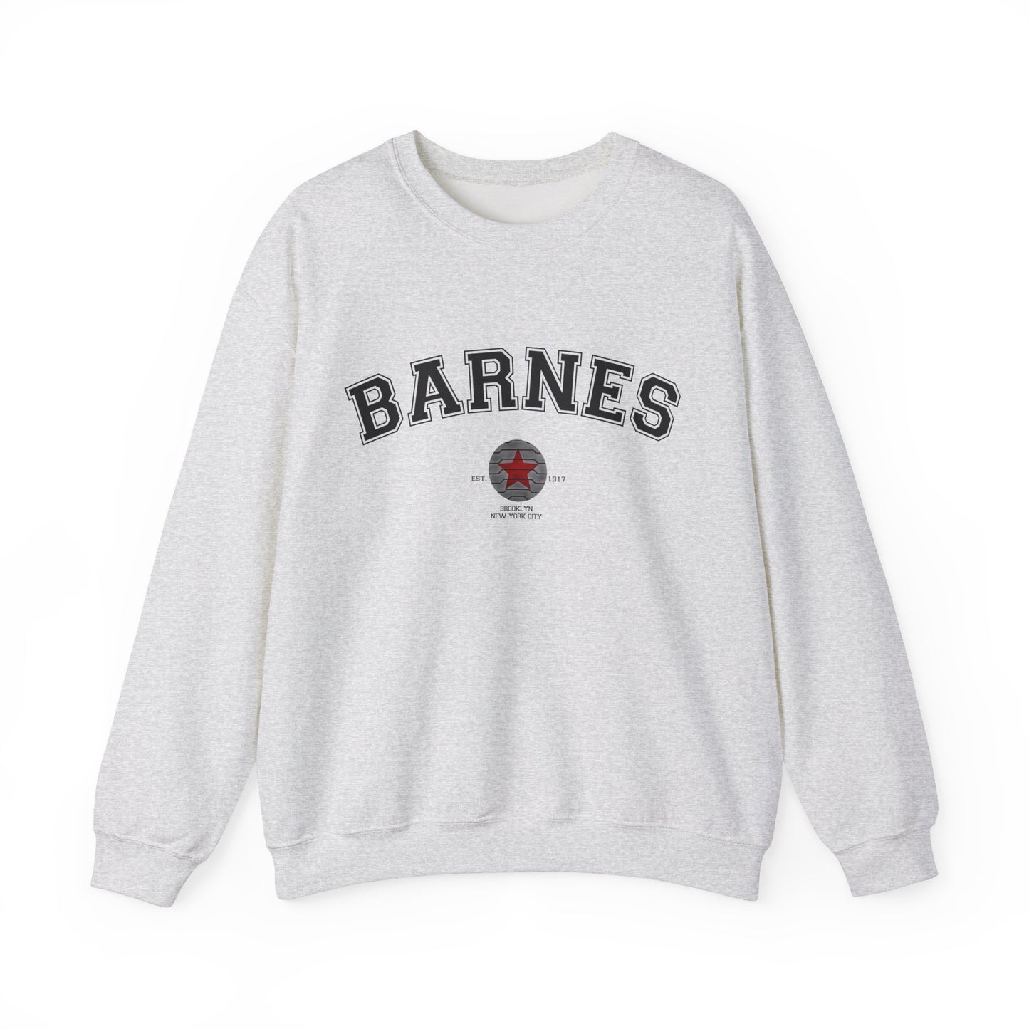 Barnes Unisex Crewneck Sweatshirt - Cozy Style for Everyday Wear, Perfect Gift for Holidays, Casual Wear, Relaxation