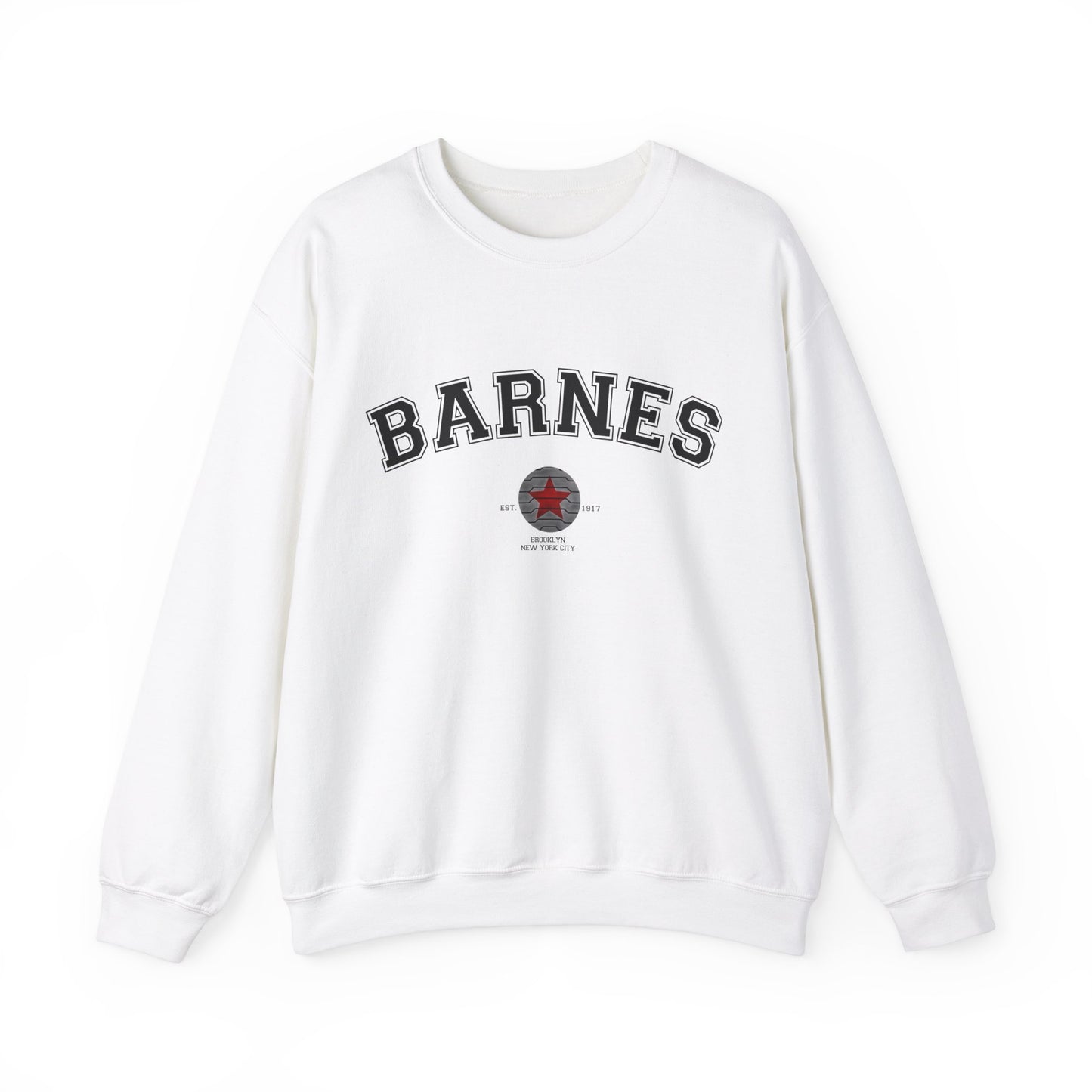 Barnes Unisex Crewneck Sweatshirt - Cozy Style for Everyday Wear, Perfect Gift for Holidays, Casual Wear, Relaxation