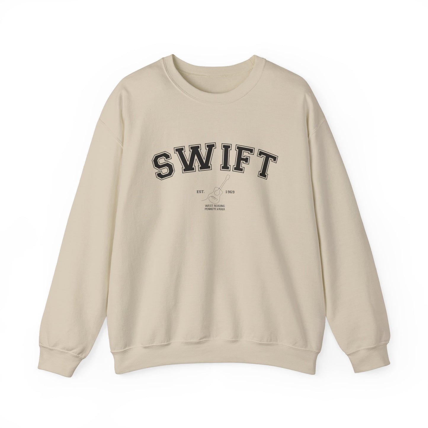 Swift Unisex Crewneck Sweatshirt - Cozy Style for Everyday Wear, Perfect Gift for Holidays, Casual Wear, Relaxation