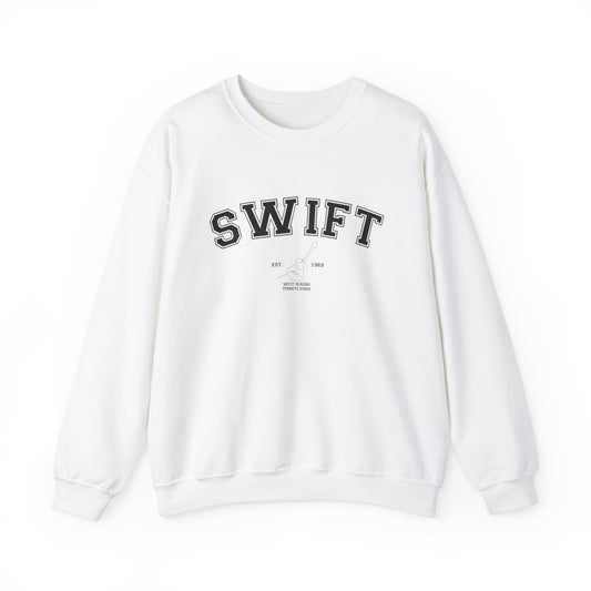 Swift Unisex Crewneck Sweatshirt - Cozy Style for Everyday Wear, Perfect Gift for Holidays, Casual Wear, Relaxation