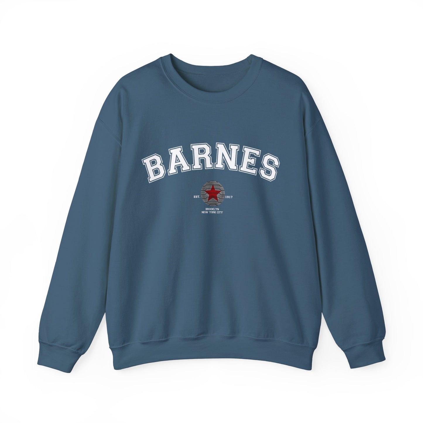 Barnes Unisex Crewneck Sweatshirt - Cozy Style for Everyday Wear, Perfect Gift for Holidays, Casual Wear, Relaxation