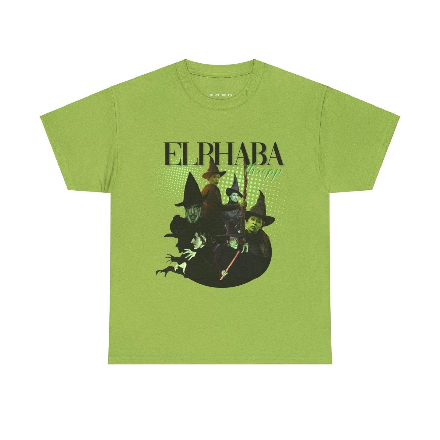 Elphaba Thropp Inspired by Wicked - Unisex Heavy Cotton Tee, Wizard of Oz Gift - Wicked Witch